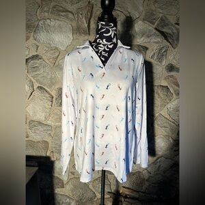 NWT GGOV Long Sleeve Golf Shirt XL